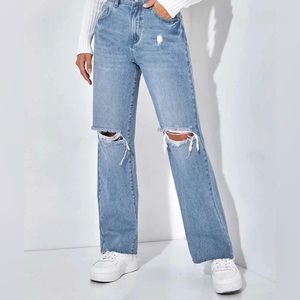 Shein blue jeans